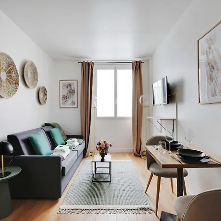 Apartment Peaceful -2p- Moulin Rouge Paris